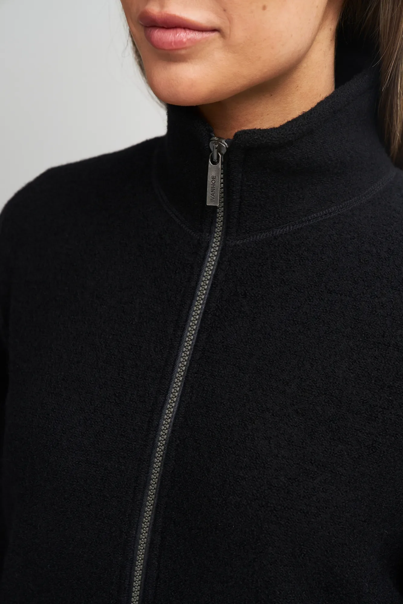 BRODAL FEMALE CLASSIC, 100% FILTAD ULL — BLACK - Image 3