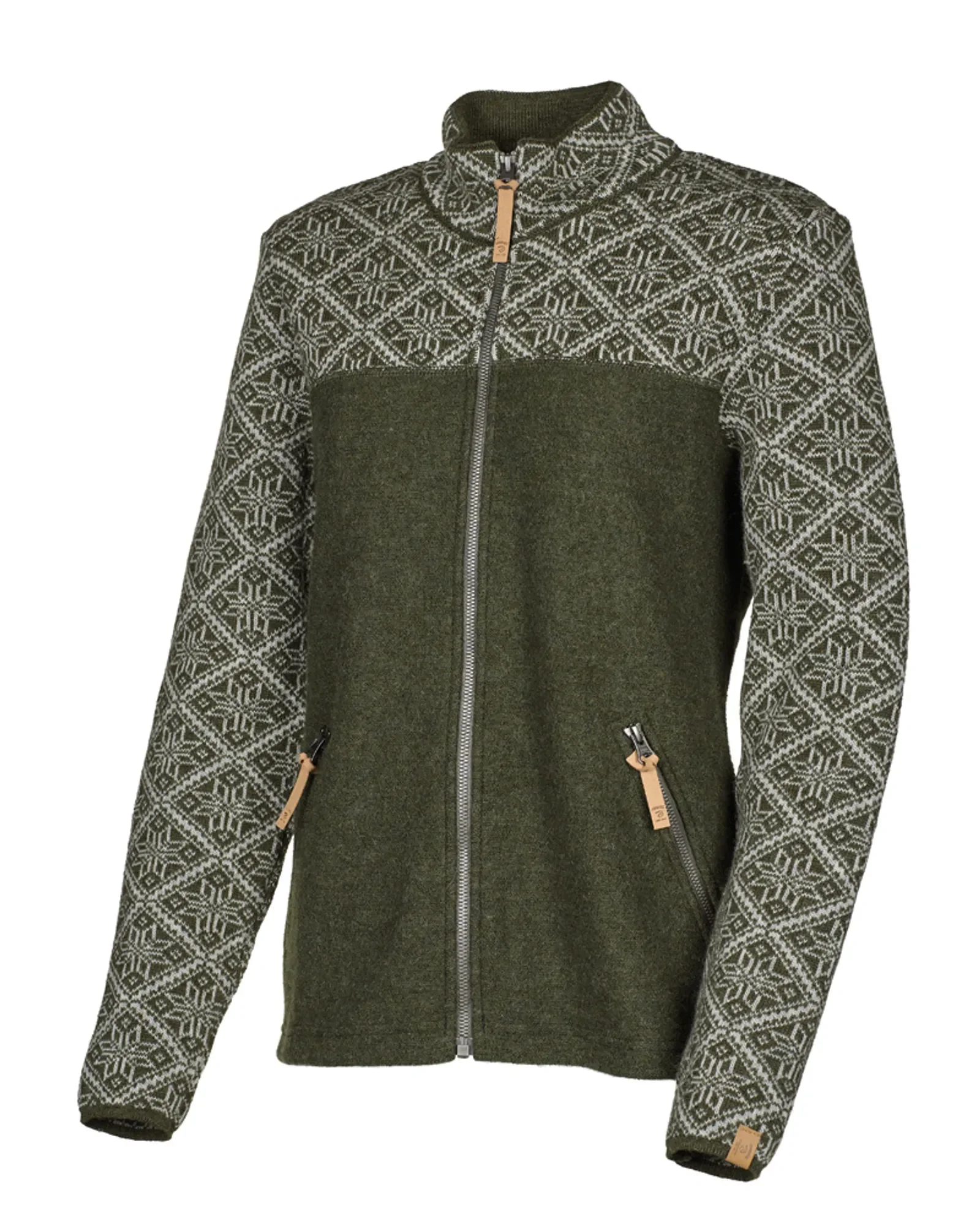 ELLIE FULL ZIP — LODEN GREEN - Image 4