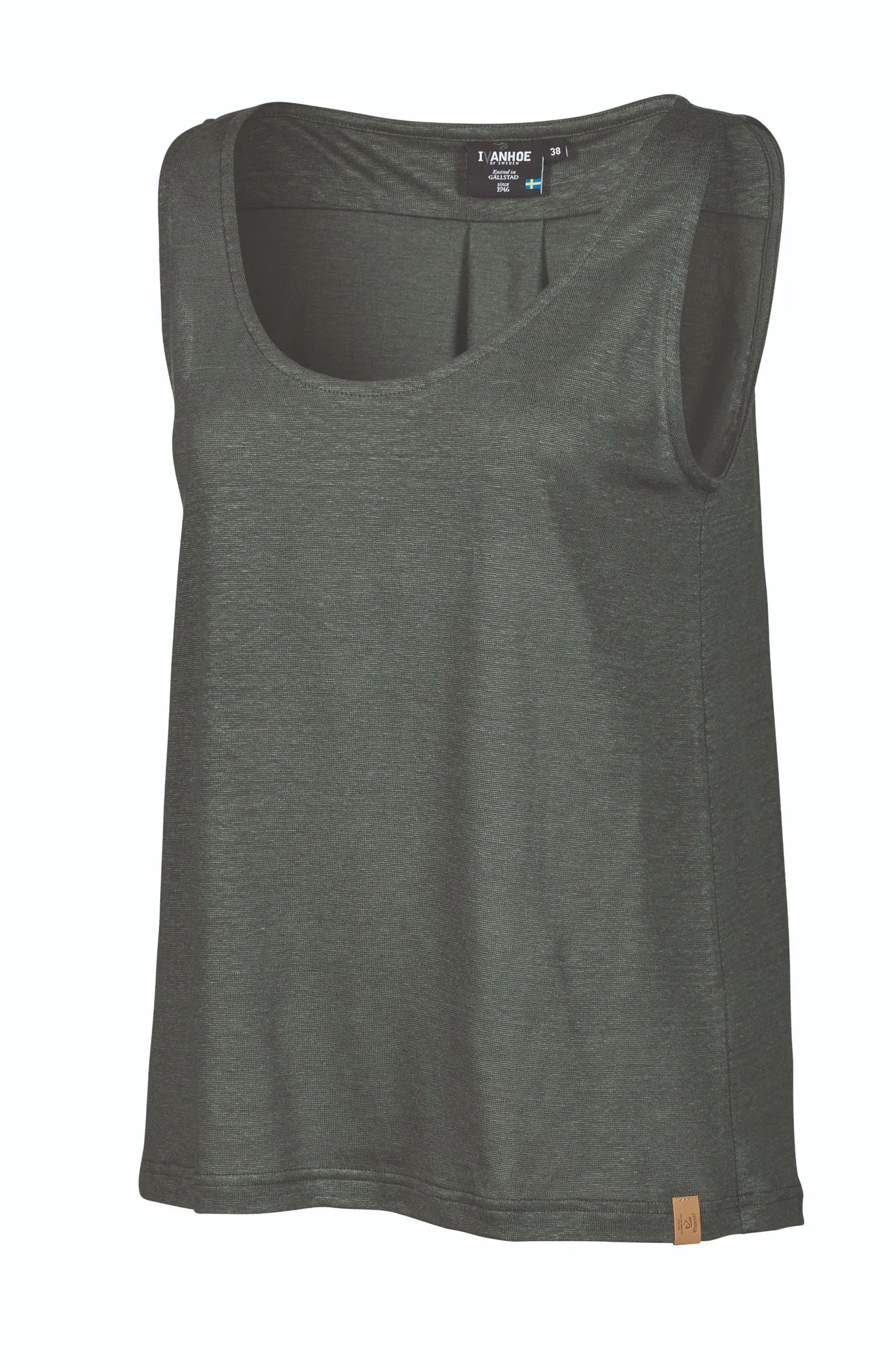 GY JILLY 100% LIN — DARK OLIVE - Image 4