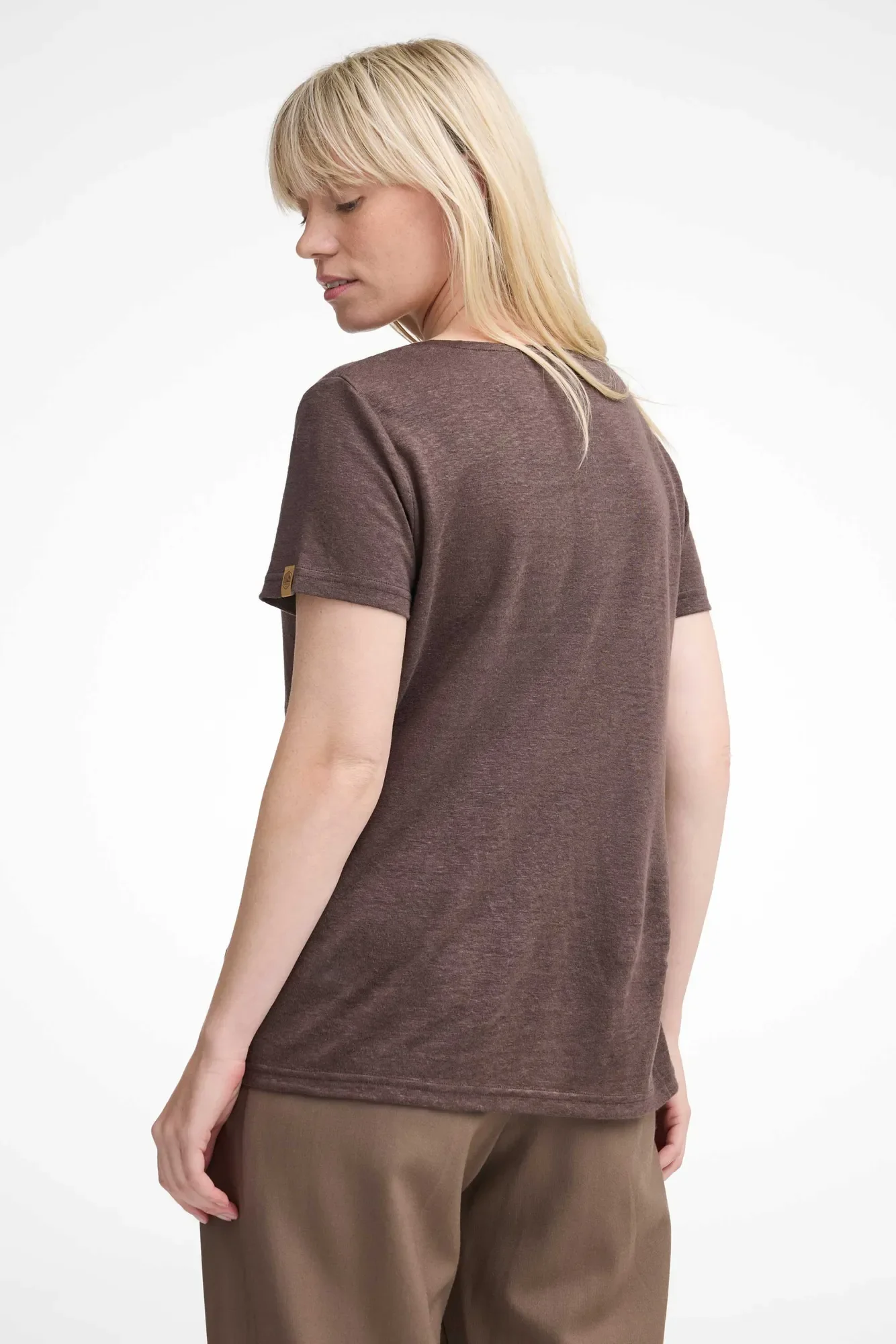 GY LEILA T-SHIRT 100% LIN — JAVA - Image 2