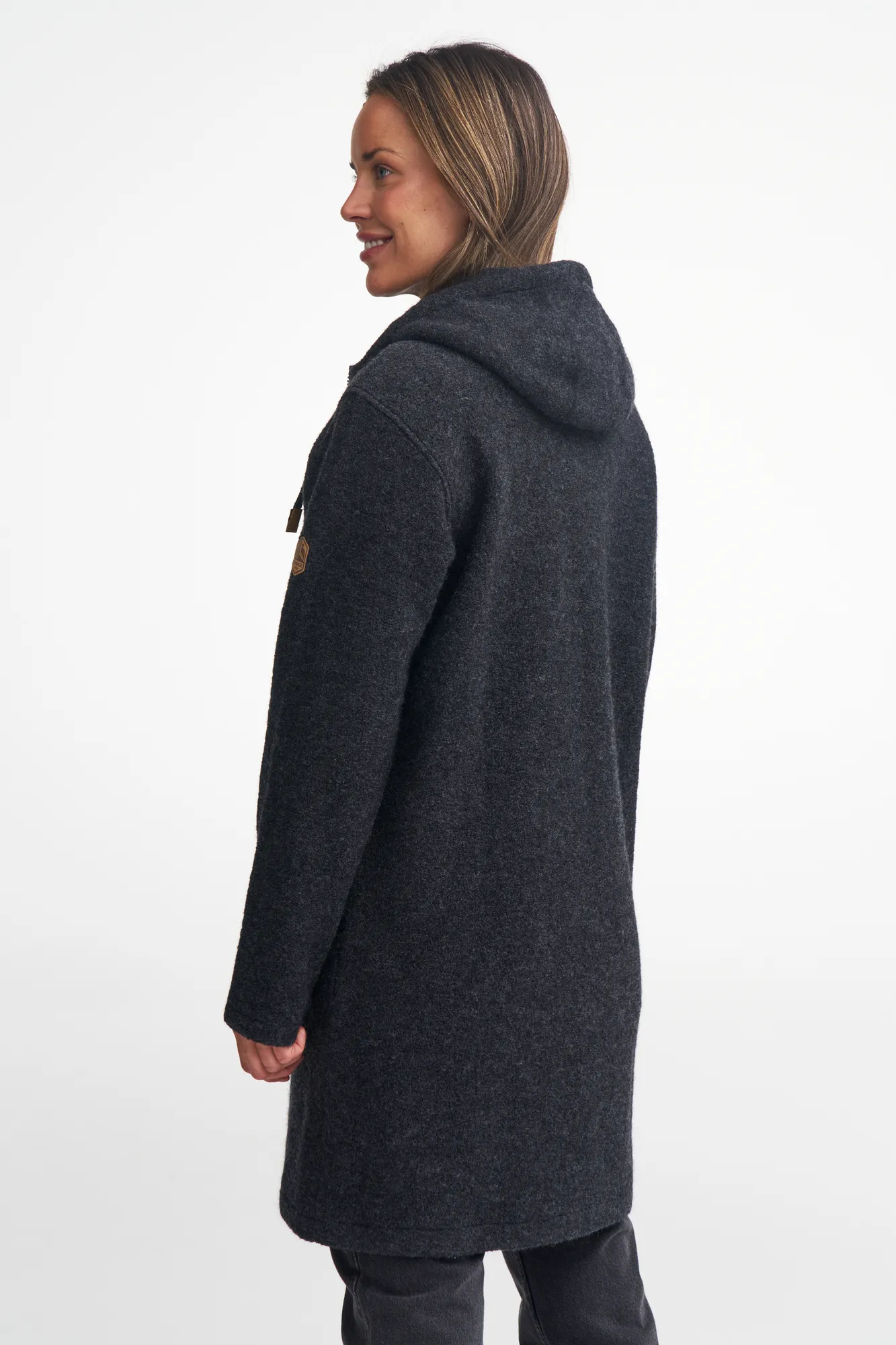 GY MADBACKEN, 100% FILTAD ULL  — LODEN GREEN - Image 4