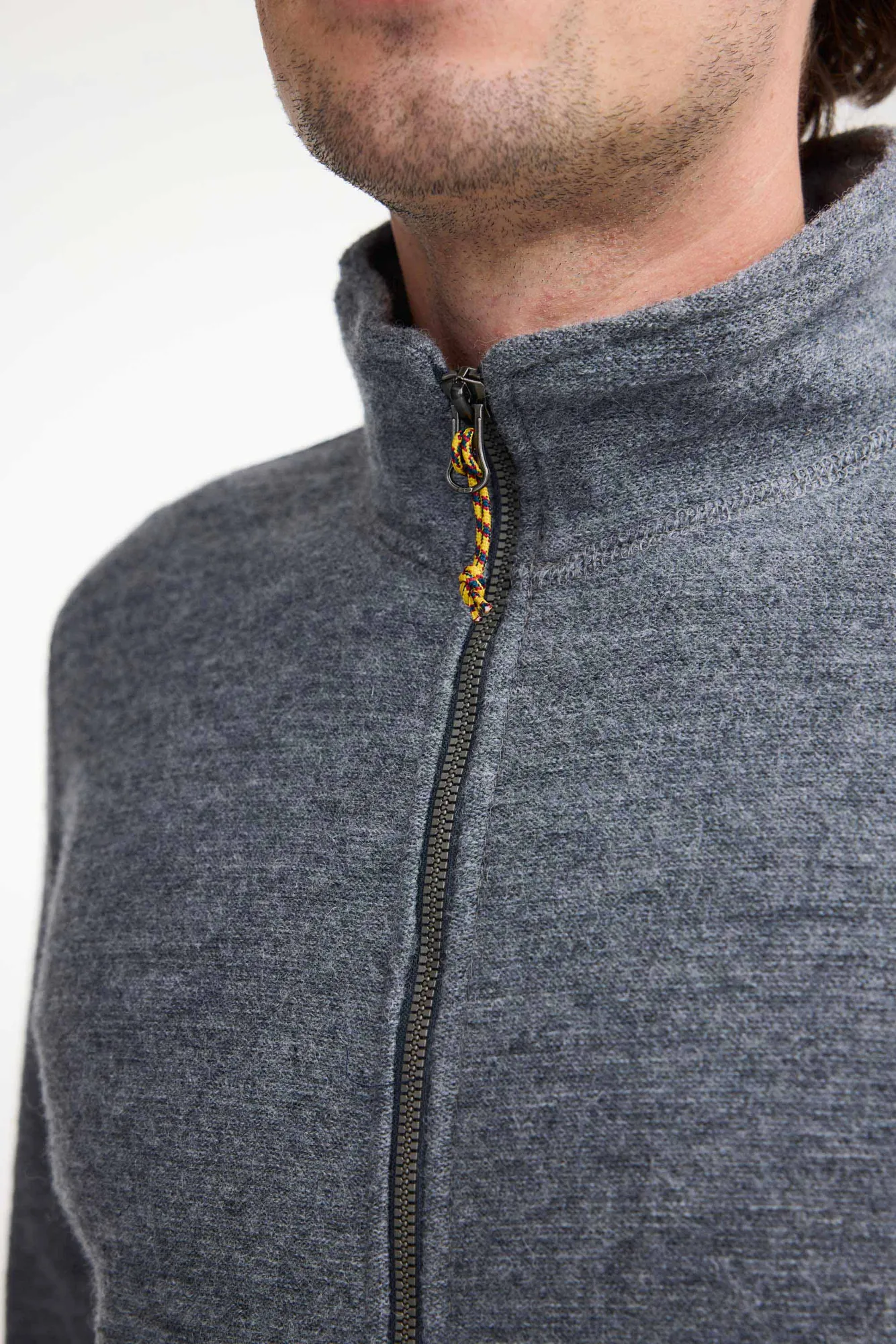 LOUIE FULL ZIP , 98% ULL — GREY - Image 3
