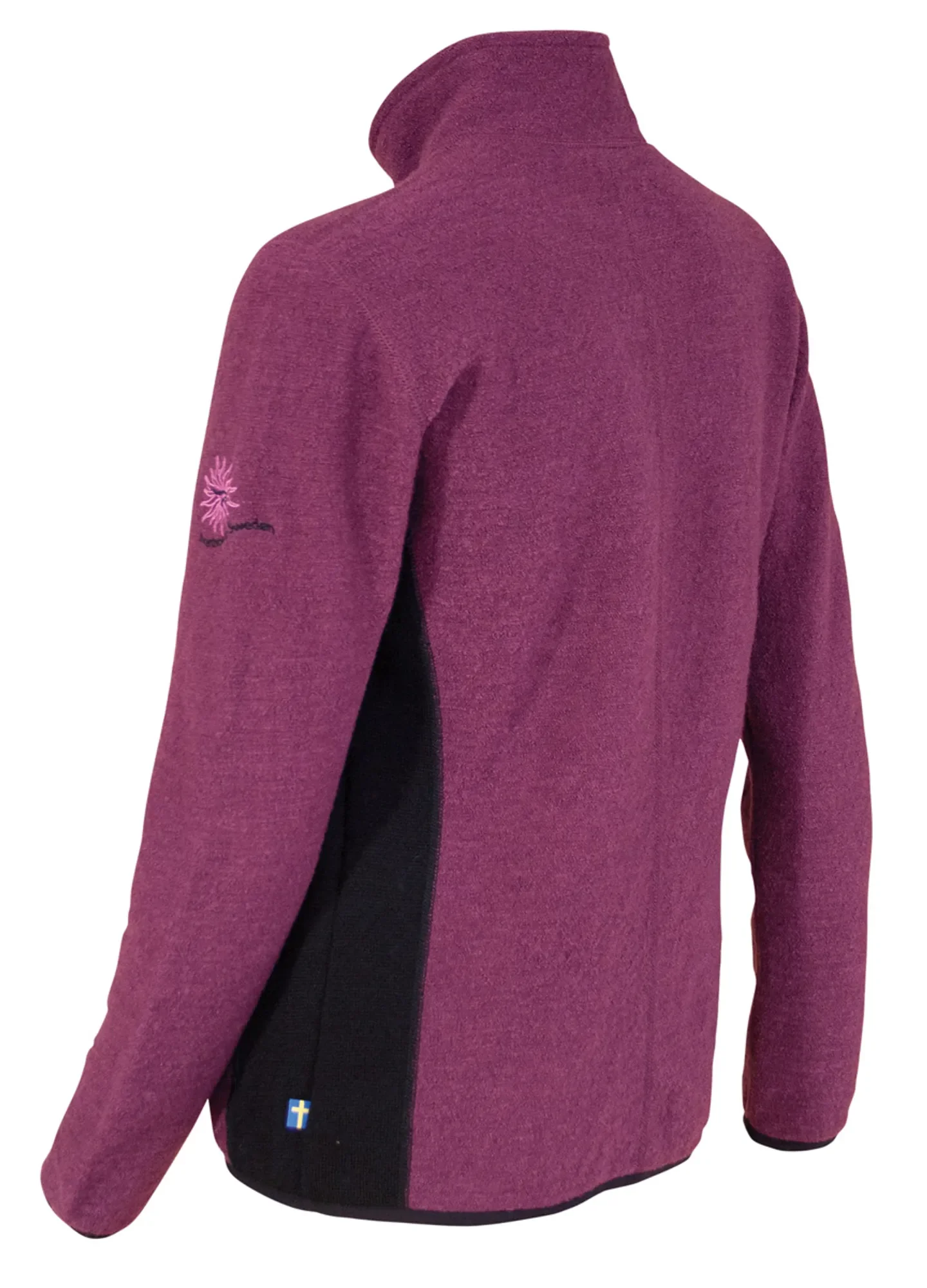 MILA FULL ZIP, 98% ULL — RED CABBAGE - Image 2