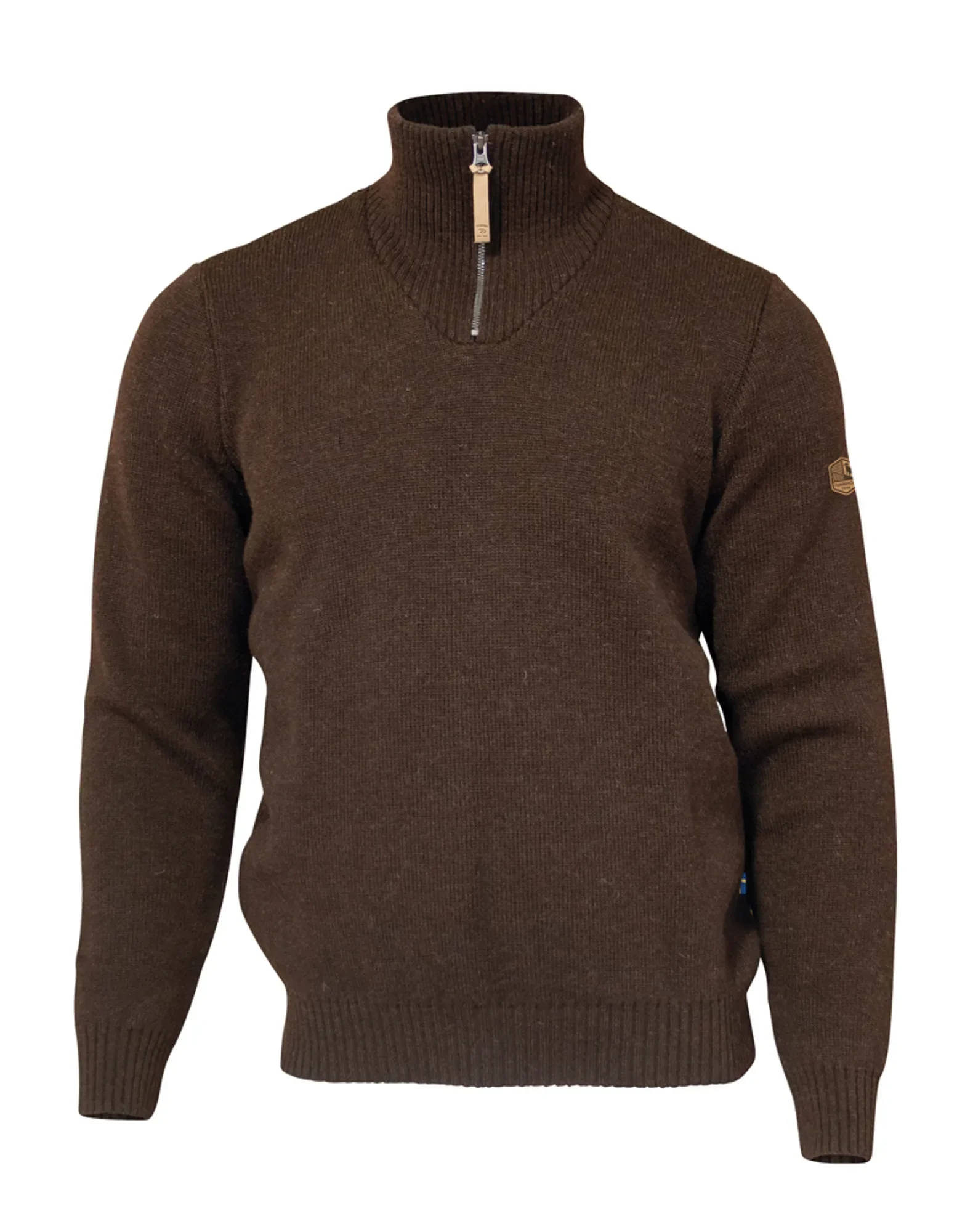 NLS ELM, 100% OFÄRGAD ULL — COFFEE BEAN - Image 4