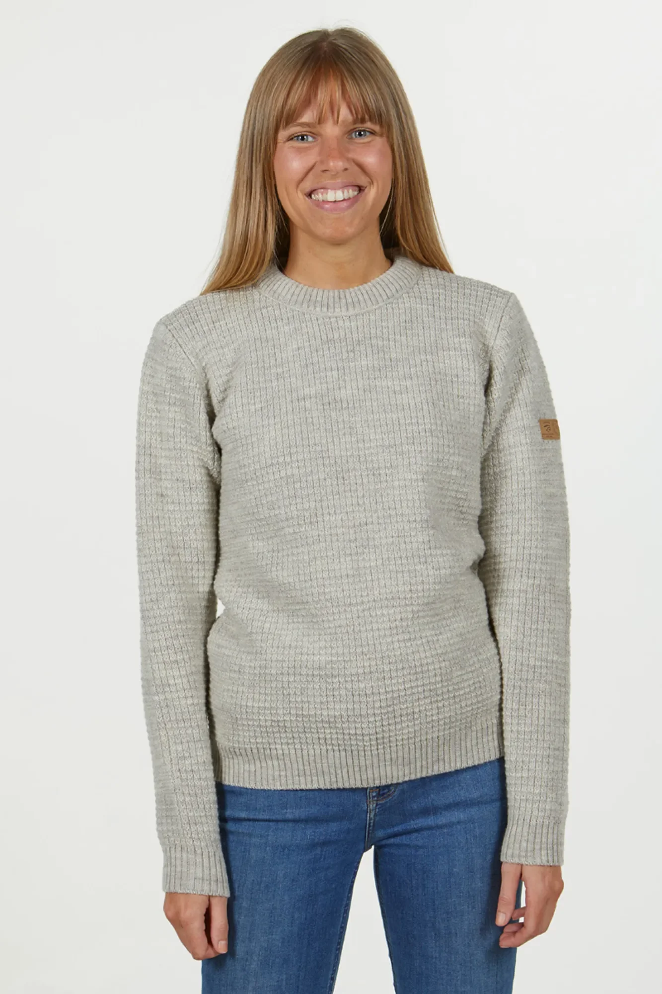 NLS PETAL FEMALE, 100% OFÄRGAD ULL  — NUTMEG - Image 3
