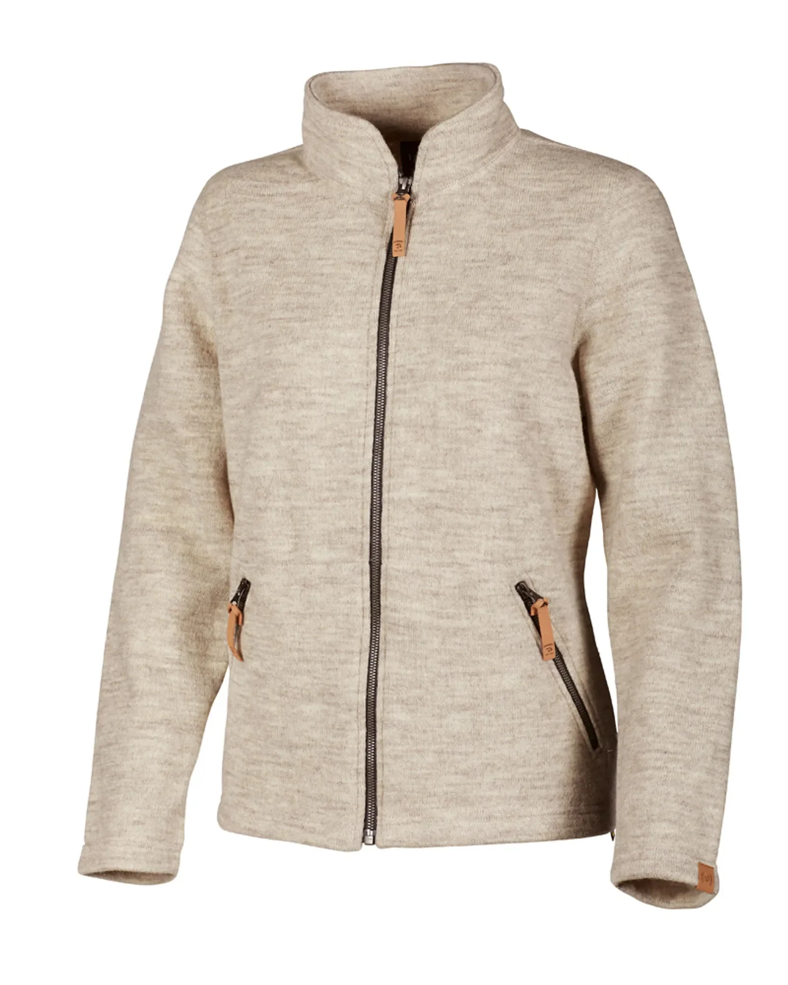 NLS TWIG FULL ZIP, 100% OFÄRGAD ULL — BIRCH - Image 4