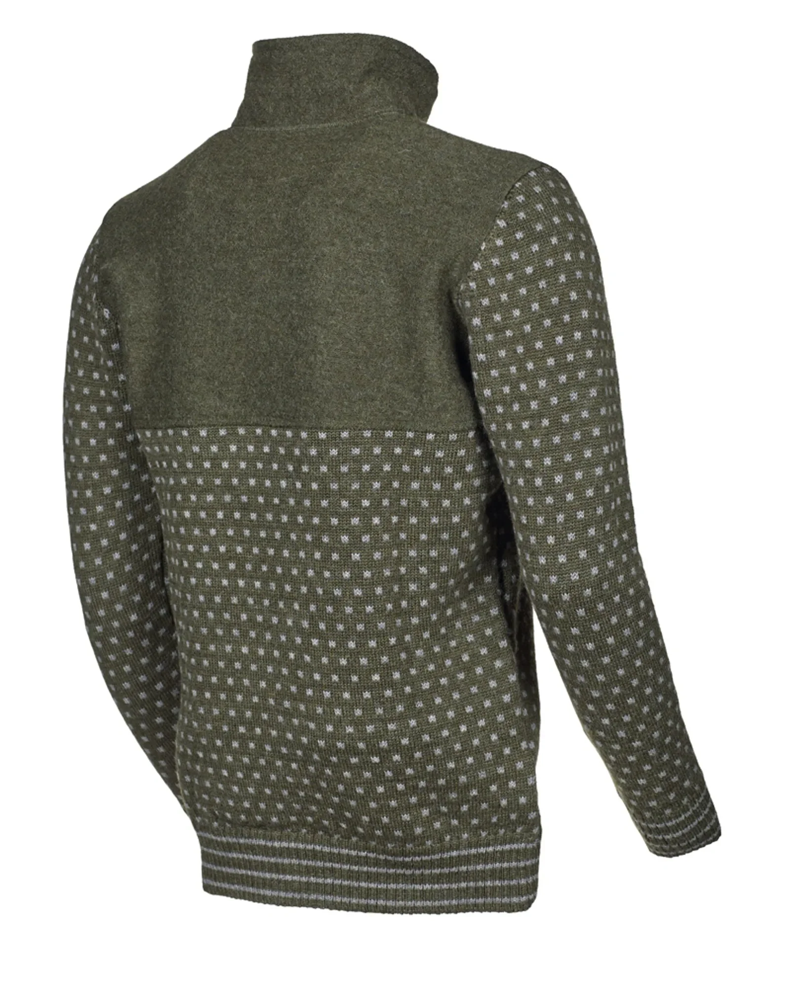 SVERRE HALF ZIP — LODEN GREEN - Image 2