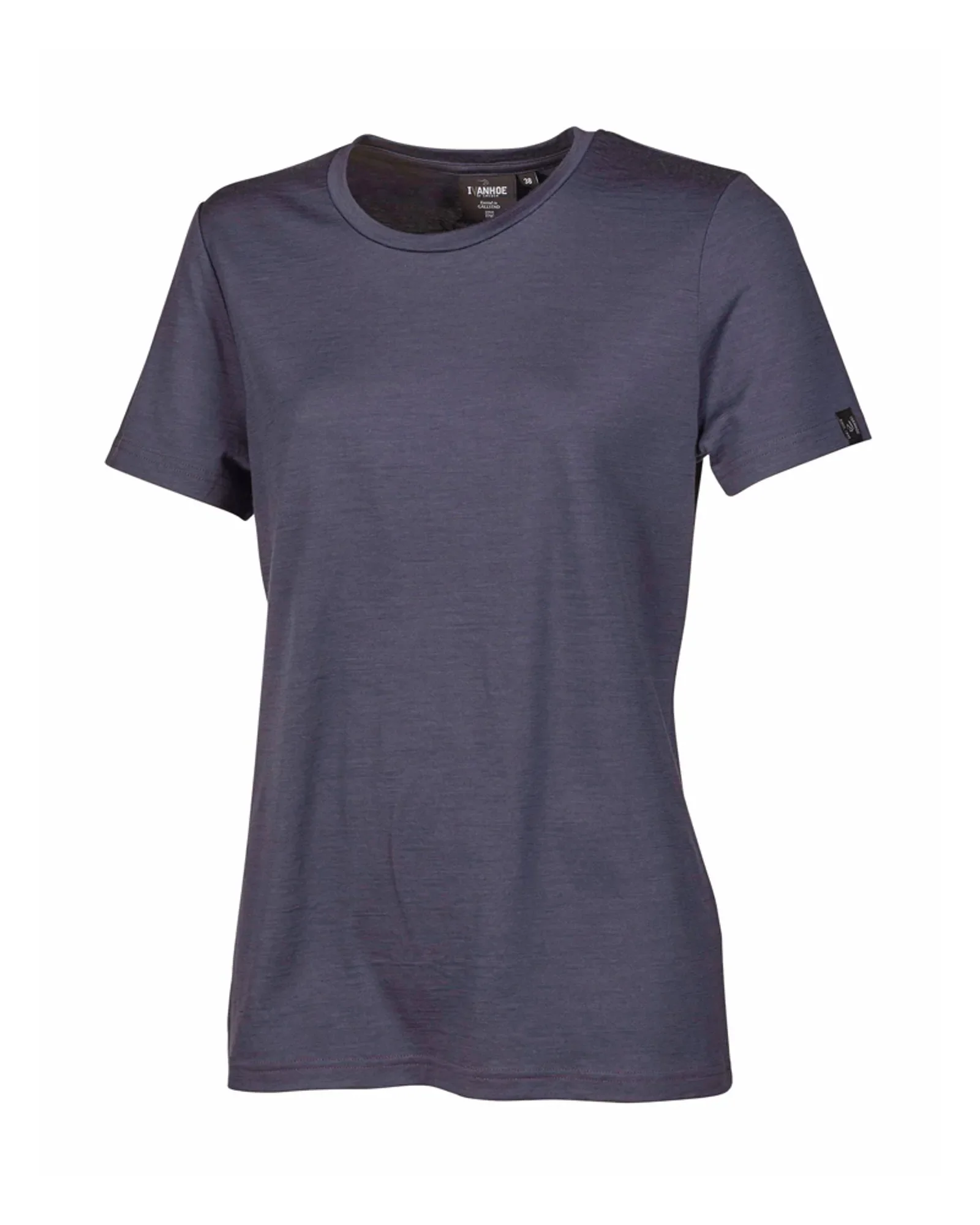 UNDERWOOL CILLA T-SHIRT 100% MERINOULL — STEELBLUE - Image 4