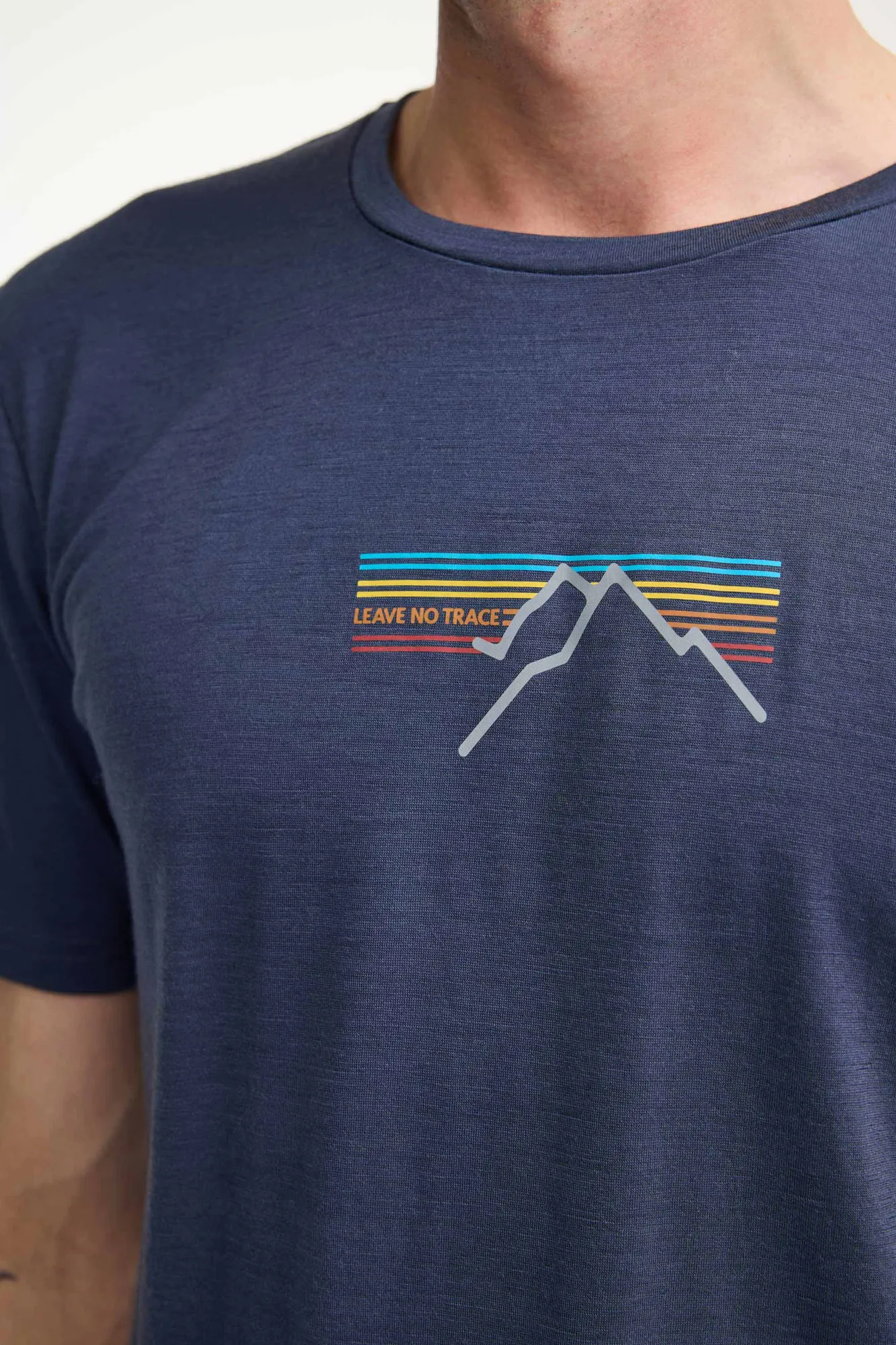 UW CEASAR SUNSET, 100% EXTRA FIN MERINO ULL — STEELBLUE - Image 3