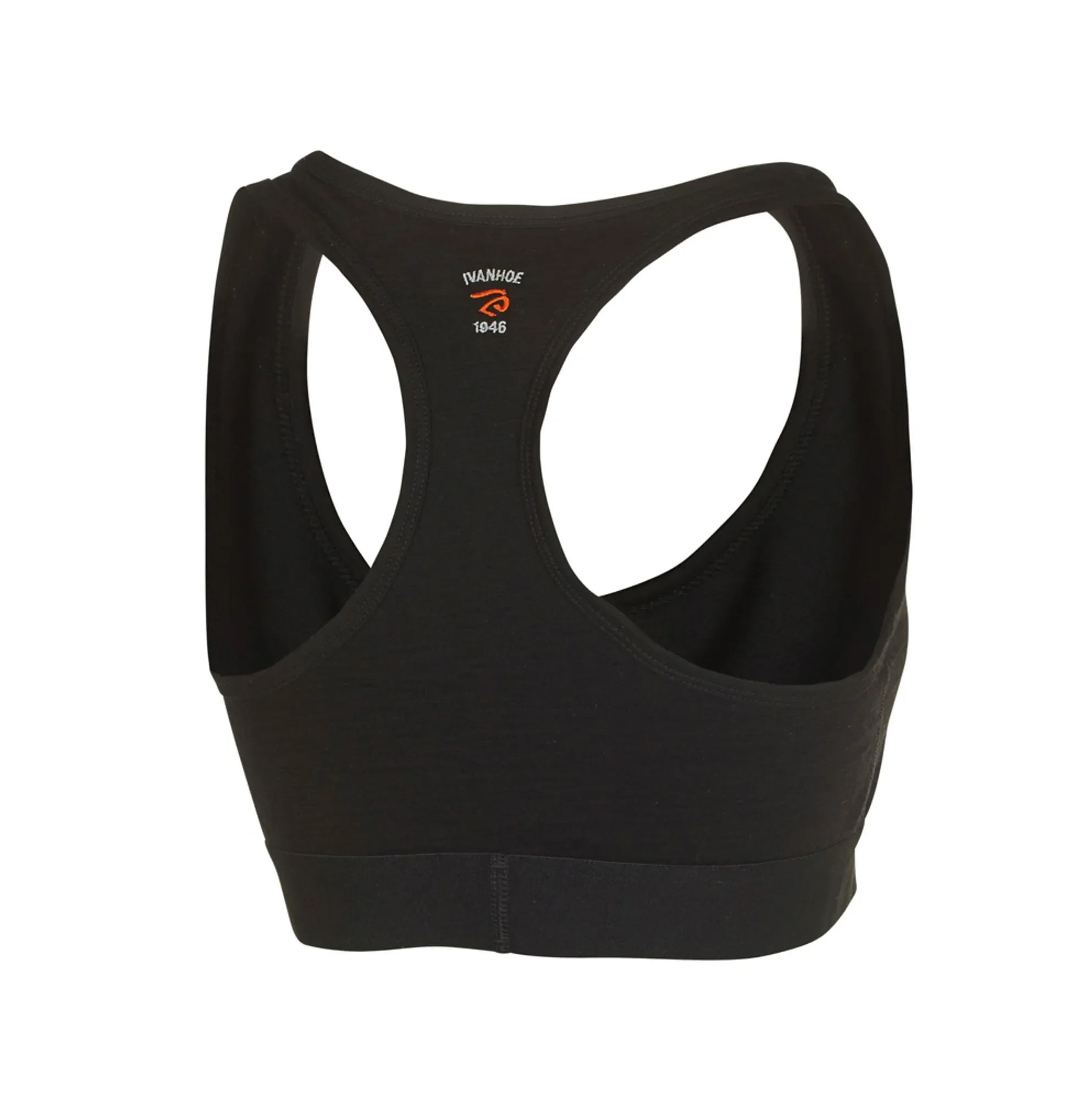 UNDERWOOL WOOL BRA  — BLACK - Image 2
