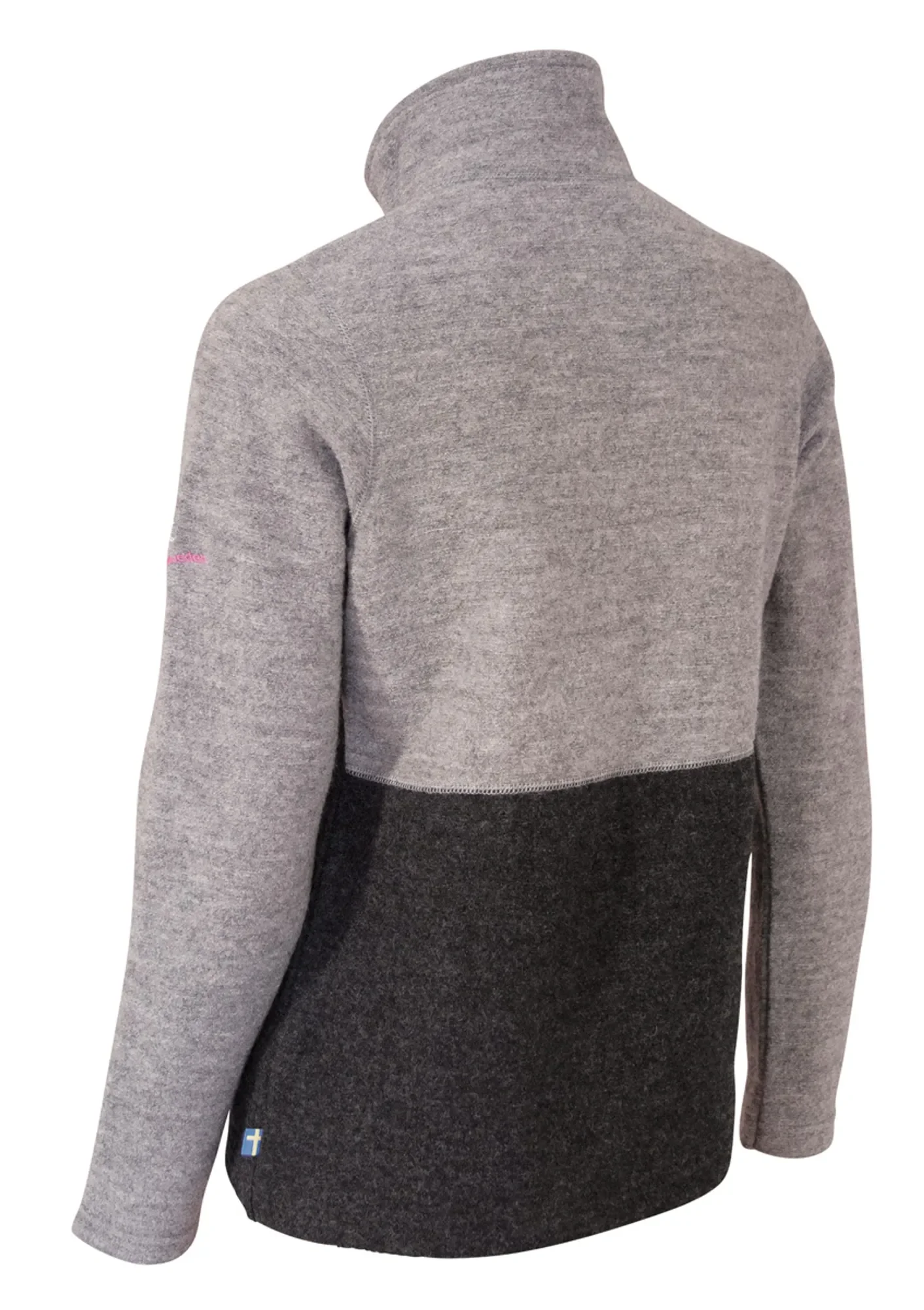 ZELDA HALF ZIP  — GREY - Image 2