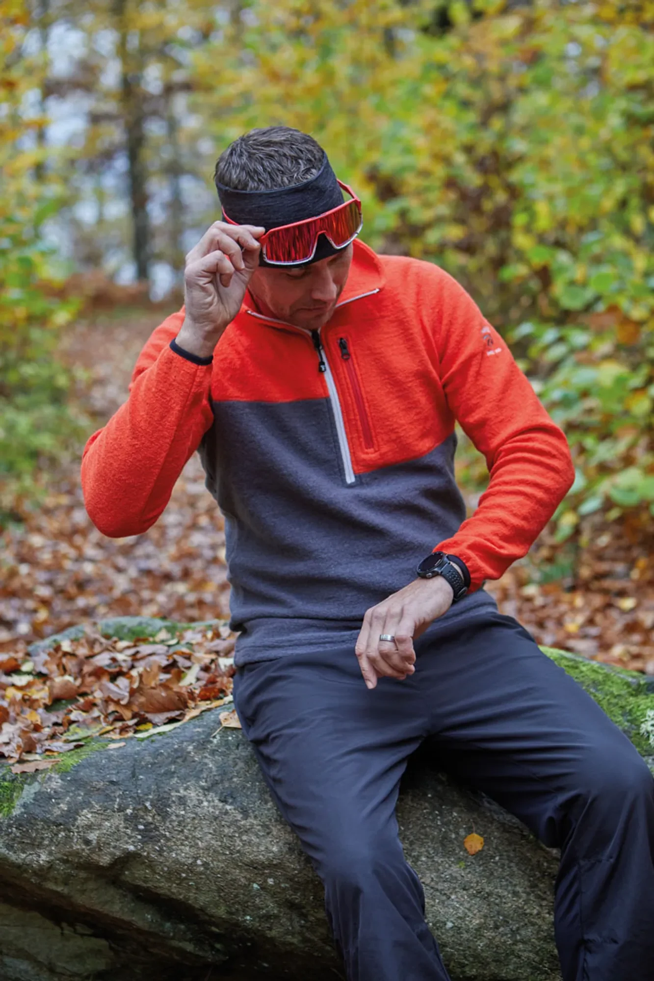 ZIGGY HALF ZIP — LODEN GREEN - Image 4